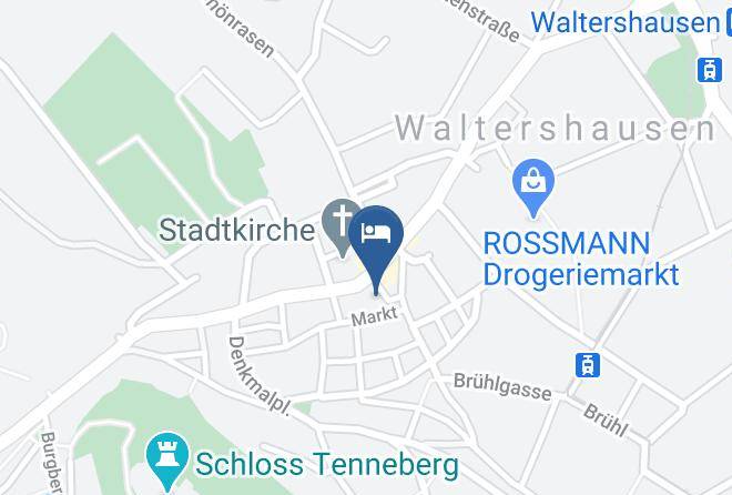 Gotha - Hotel Ratsherberge Waltershausen Maps
