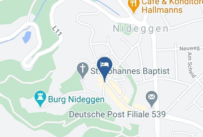 Duren - Hotel Ratskeller Maps