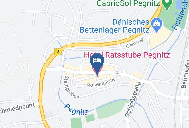 Bayreuth - Hotel Ratsstube Pegnitz Gmbh Maps
