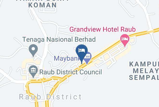 Raub - Hotel Raub Since 1968 Maps
