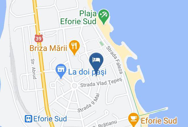 Eforie - Hotel Raul Maps