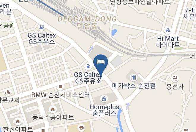 Suncheonsi - Hotel Raum Maps