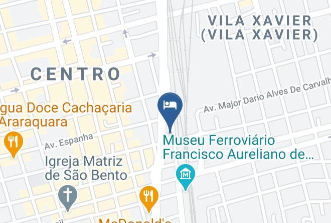 Araraquara - Hotel Ravena Araraquara Maps