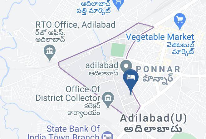 Adilabad - Hotel Ravi Teja Maps
