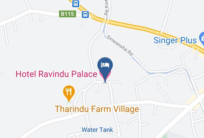 Ratnapura - Hotel Ravindu Palace Maps