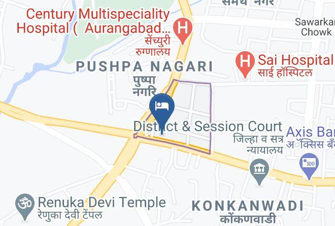 Aurangabad - Hotel Raviraj Maps