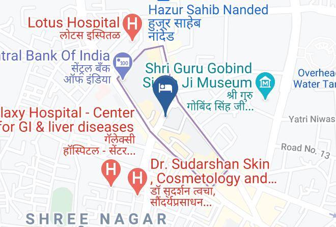 Nanded - Hotel Raviraj Maps