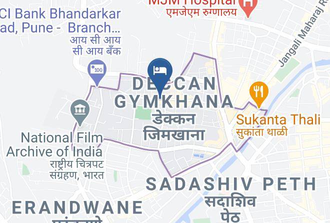 Pune - Hotel Raviraj Pune Maps