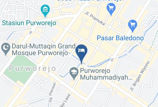 Purworejo Regency - Hotel Raya Purworejo Maps