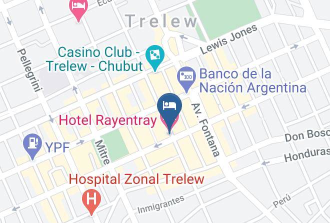 Rawson - Hotel Rayentray Maps