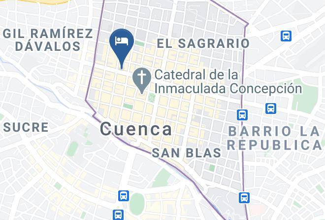 Cuenca - Hotel Raymipampa Maps