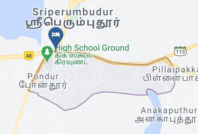 Sriperumbudur - Hotel Rayyan Maps