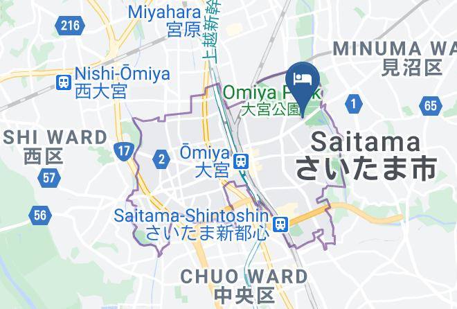 Saitama City Omiya Ward - Hotel Re Maps