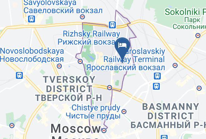 Moscow - Hotel Reakomp Maps