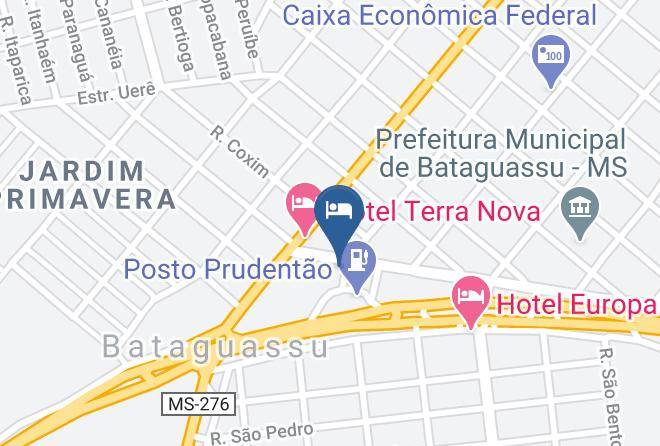 Bataguassu - Hotel Real Maps