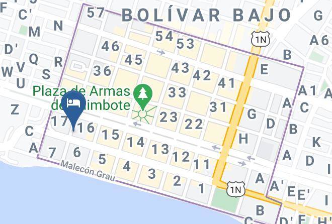 Hotel Real Chimbote Map