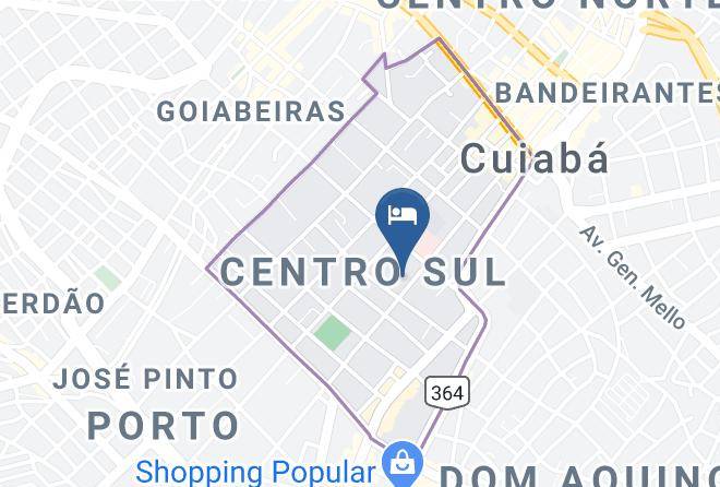 Cuiaba - Hotel Real Maps