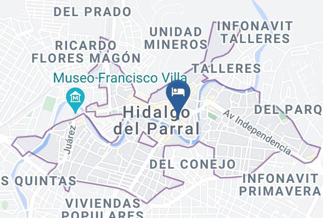 Hidalgo Del Parral - Hotel Real De Biezma Maps