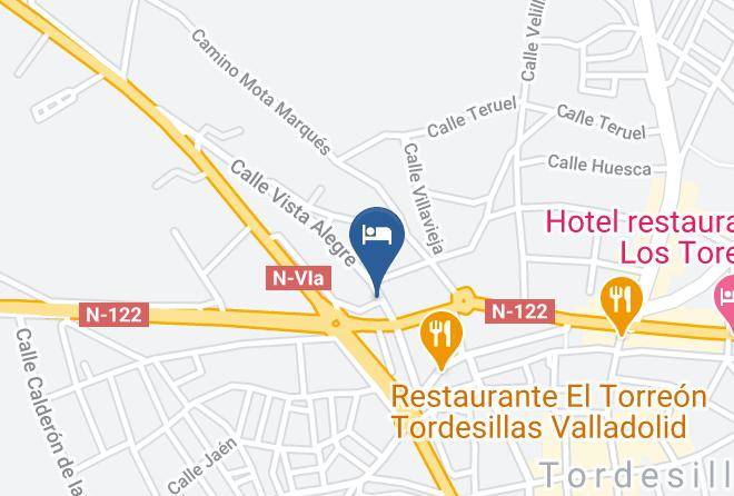 Valladolid - Hotel Real De Castilla Ii Maps