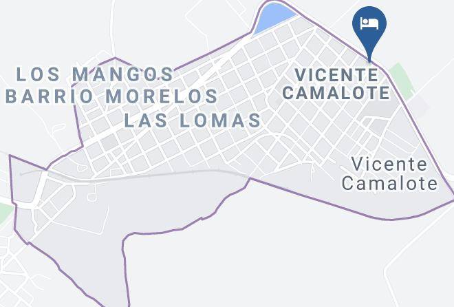 Hotel Real De Guadalupe Map