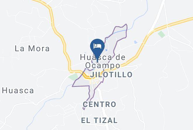 Huasca De Ocampo - Hotel Real De Huasca Maps