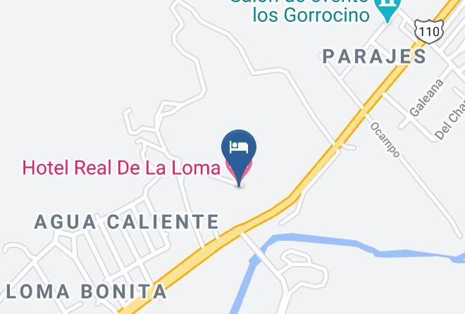 Tamazula De Gordiano - Hotel Real De La Loma Maps