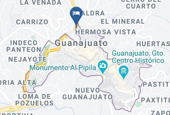 Guanajuato City Centre - Hotel Real De Leyendas Maps