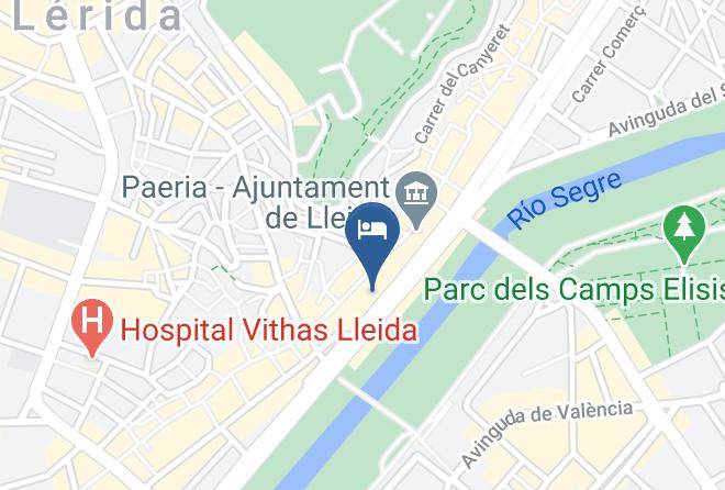 Lleida - Hotel Real Maps