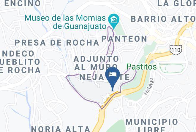Guanajuato Nejayote - Hotel Real De Minas Guanajuato Maps