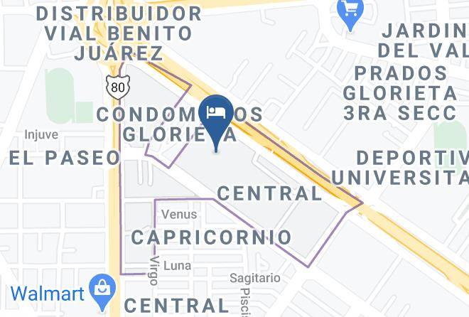 San Luis Potosi Central 4 - Hotel Real De Minas Maps