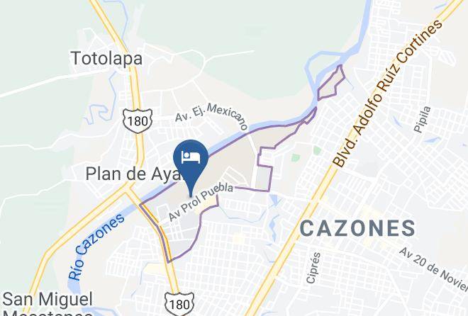 Poza Rica De Hidalgo - Hotel Real De Poza Maps