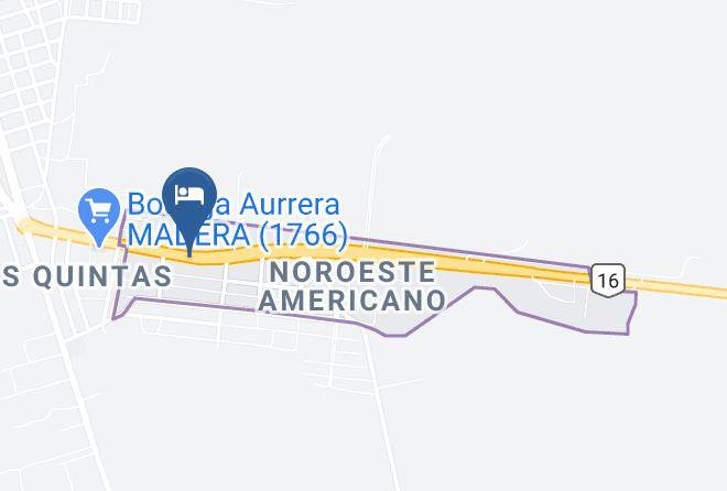 Madera Municipality - Hotel Real Del Bosque Maps