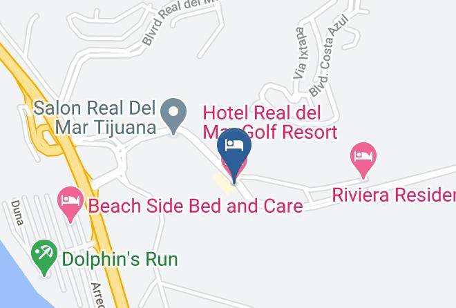 Tijuana - Hotel Real Del Mar Golf Resort Maps