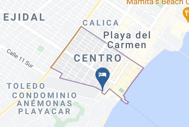Solidaridad - Hotel Real Del Mayab Maps