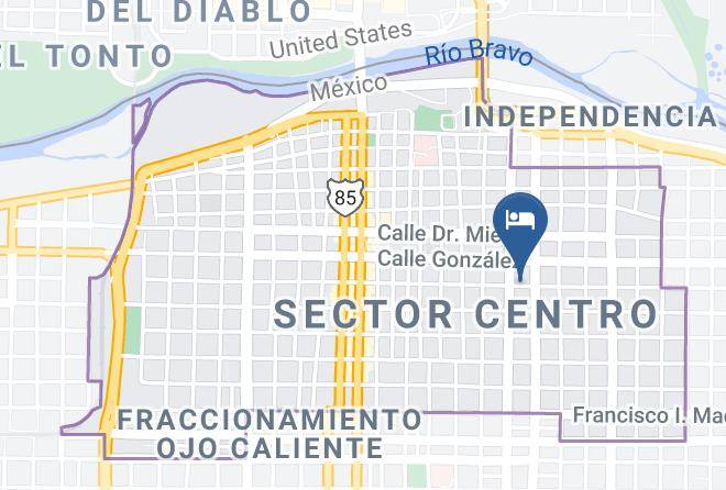 Hotel Real Ejecutivo Map