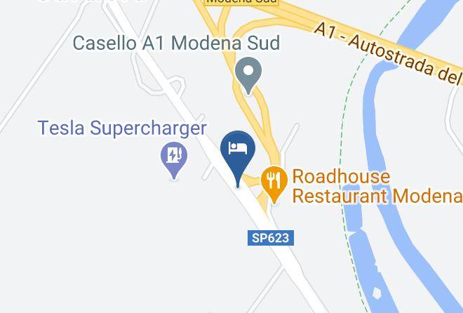 Modena - Hotel Real Fini Baia Del Re Maps