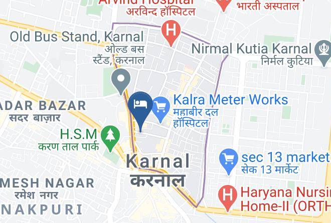 Karnal - Hotel Real Gold Maps