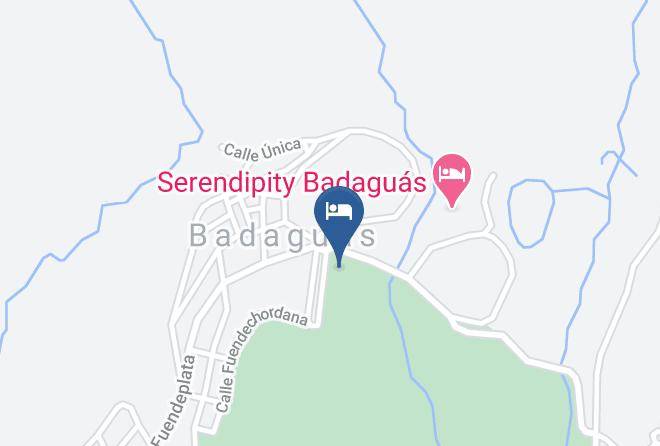 Hotel Real Golf & Spa Badaguas Jaca Map