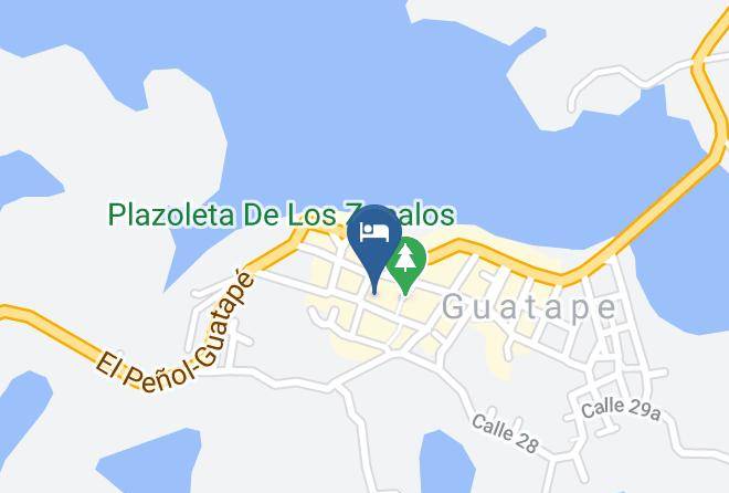Guatape - Hotel Real Guatape Maps