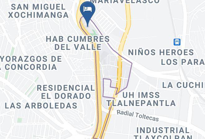 Tlalnepantla De Baz - Hotel Real Hacienda Tlalnepantla Maps