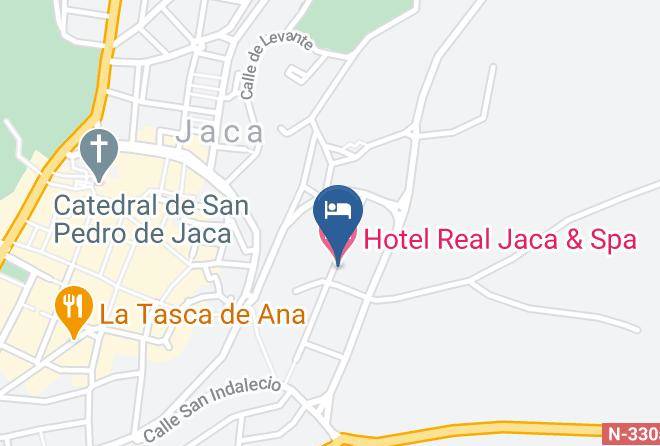 Huesca - Hotel Real Jaca & Spa Maps