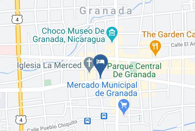 Granada - Hotel Real La Merced Maps