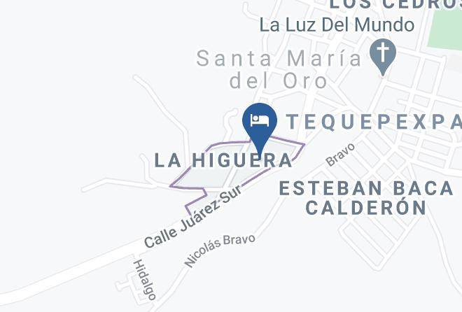 Santa Maria Del Oro - Hotel Real Maria Maps