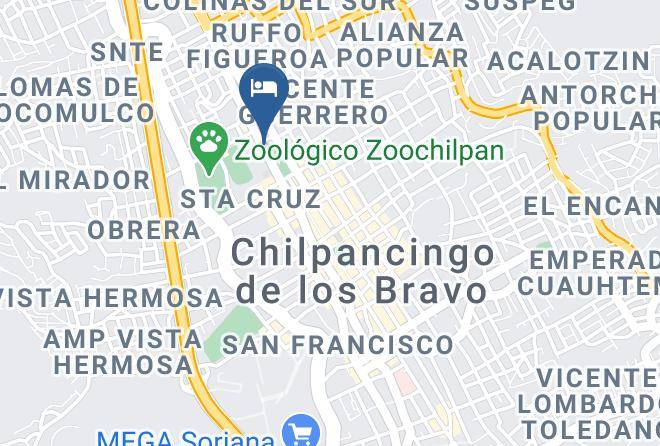 Chilpancingo De Los Bravo - Hotel Real Marina Maps