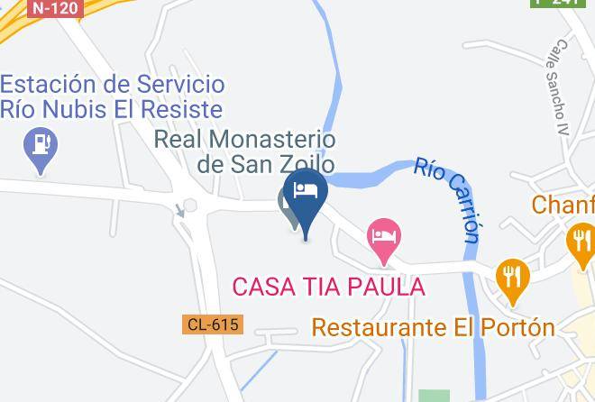 Palencia - Hotel Real Monasterio San Zoilo Maps