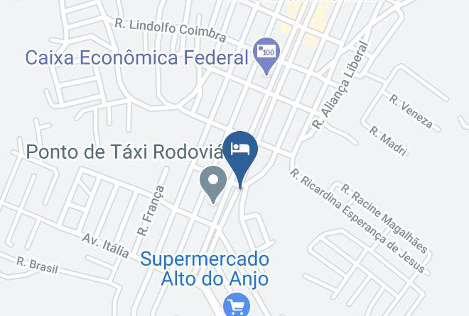 Muzambinho - Hotel Real Maps