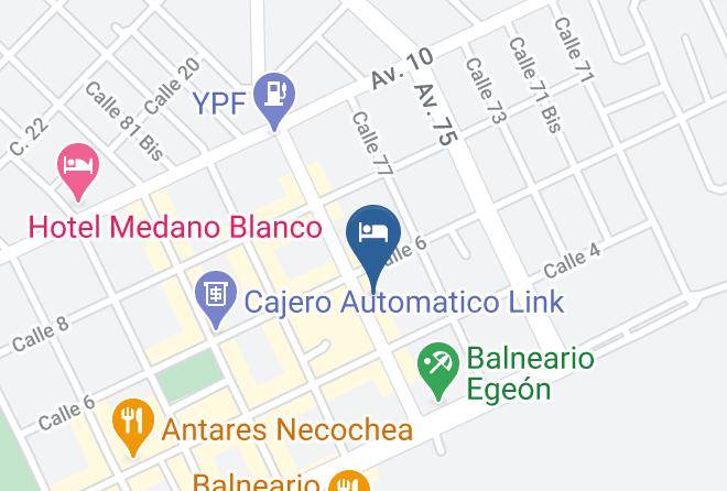 Necochea - Hotel Real Maps