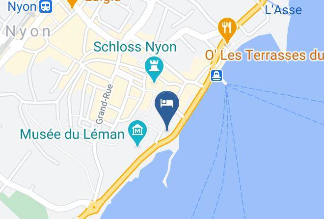 Nyon - Hotel Real Nyon Maps