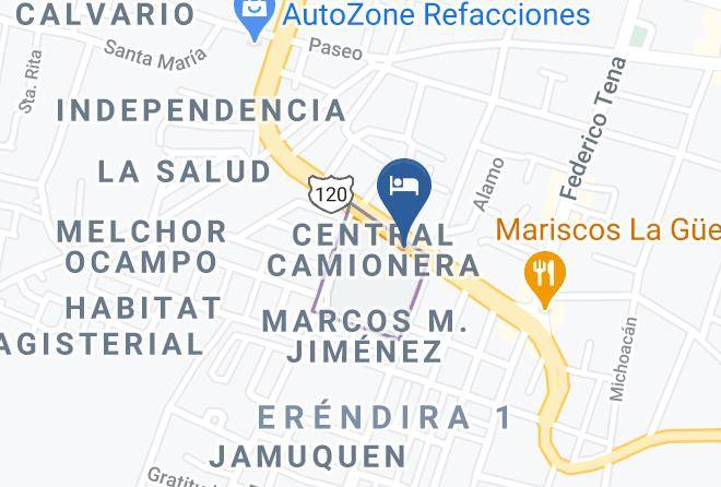 Patzcuaro - Hotel Real Patzcuaro Maps