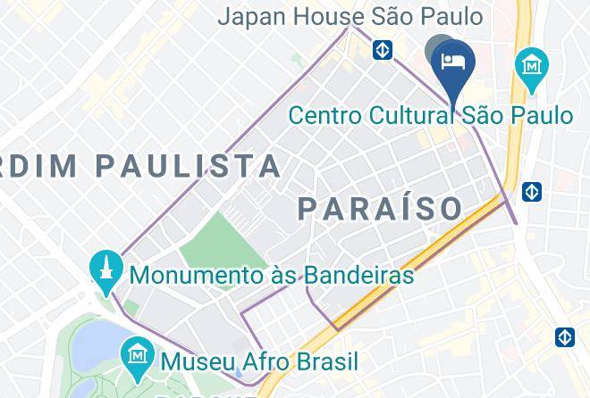 Sao Paulo Vila Mariana - Hotel Real Paulista Maps